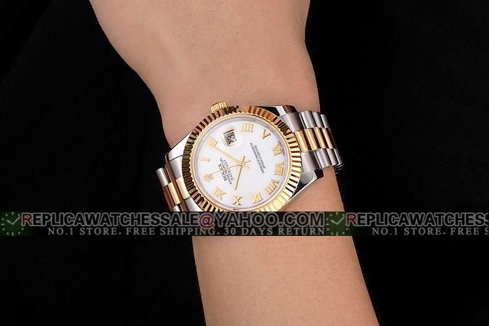 datejust 2 white dial