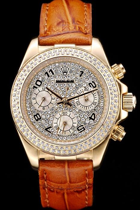 rolex diamond studded watch price