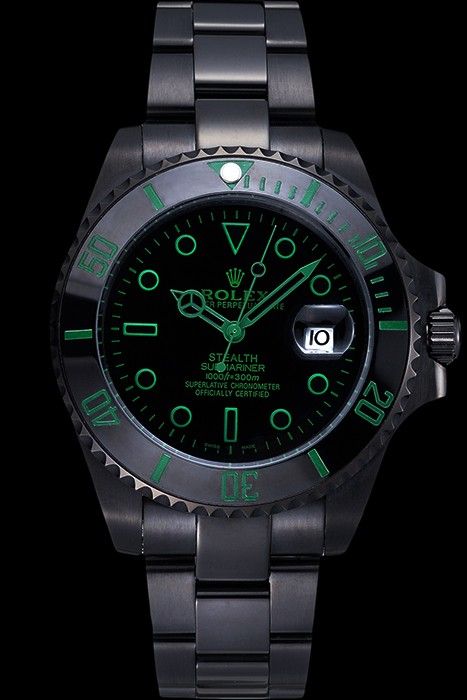 submariner green black