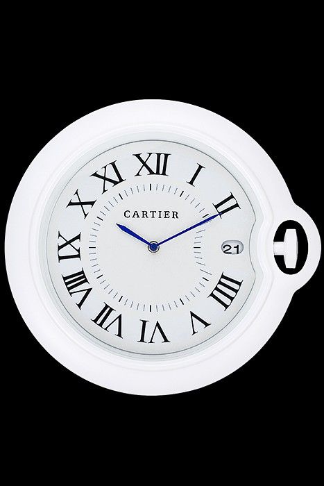 cartier roman clock