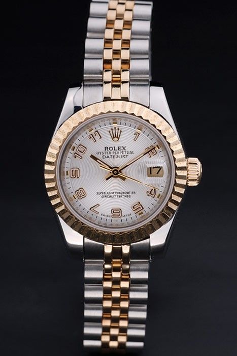 rolex datejust oyster perpetual silver