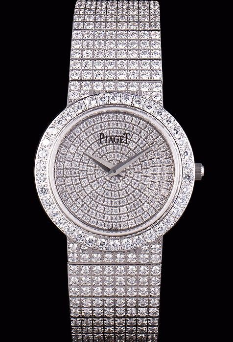 diamond encrusted watch